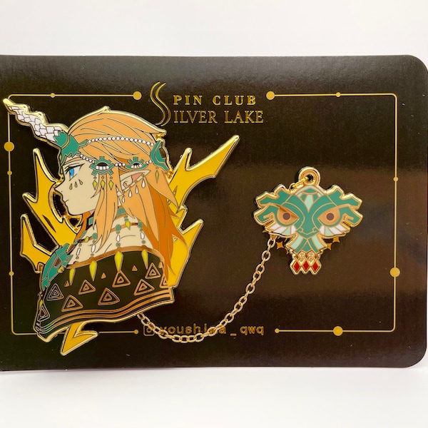 B-GRADE-LOZ｜Link armor fanart hard enamel pin