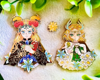 LOZ| Princess&Link hard enamel pin collection