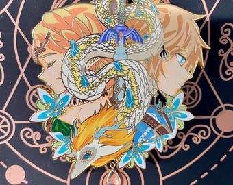 LOZ| Princess&Link hard enamel pin collection