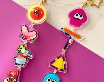Splatoon!| Acrylic Linked Charms