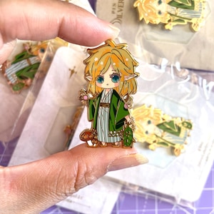 LOZ｜Kimono Link Chibi hard enamel pin
