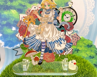 LOZ Princess Zelda in Wonderland Enamel Pin - Gold Plated Large Pin