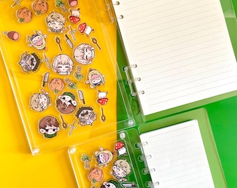Dungeon Meshi Shaker Notebook - A7/A5 Mini Notepad