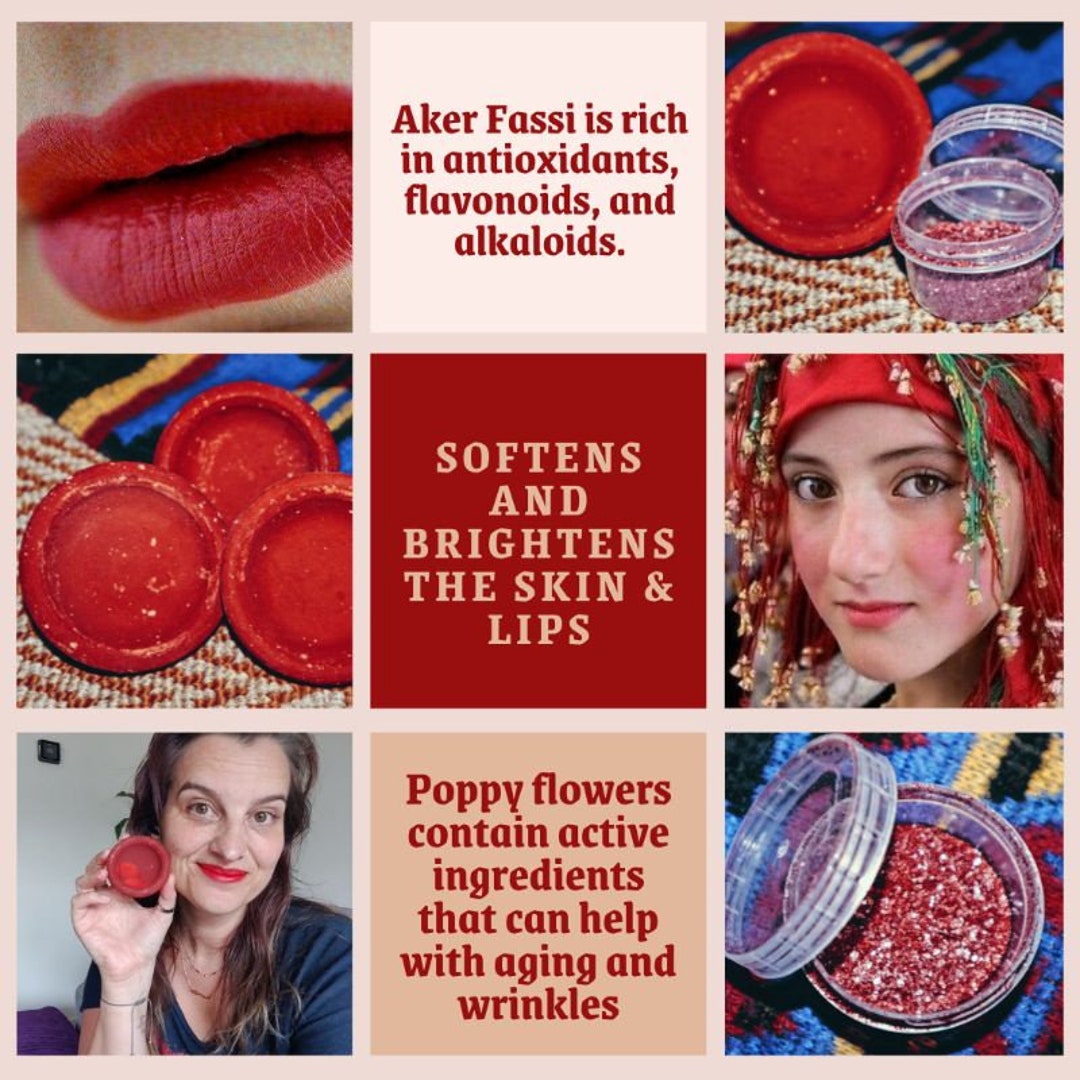 Original Red Moroccan Lipstick Etsy