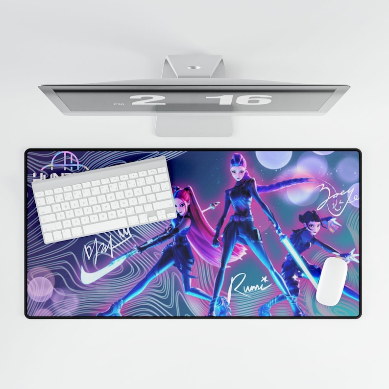 Huntrix/K Pop Dämonenjäger Schreibtischmatte 80cm x 15,5" Bild 4