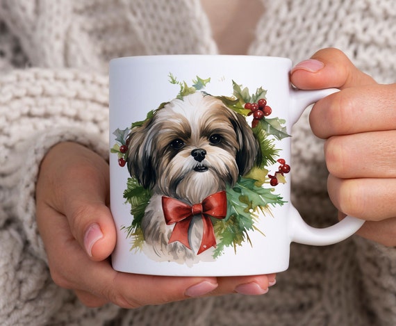Shih Tzu Holiday Mug Shih Tzu Holiday Mug