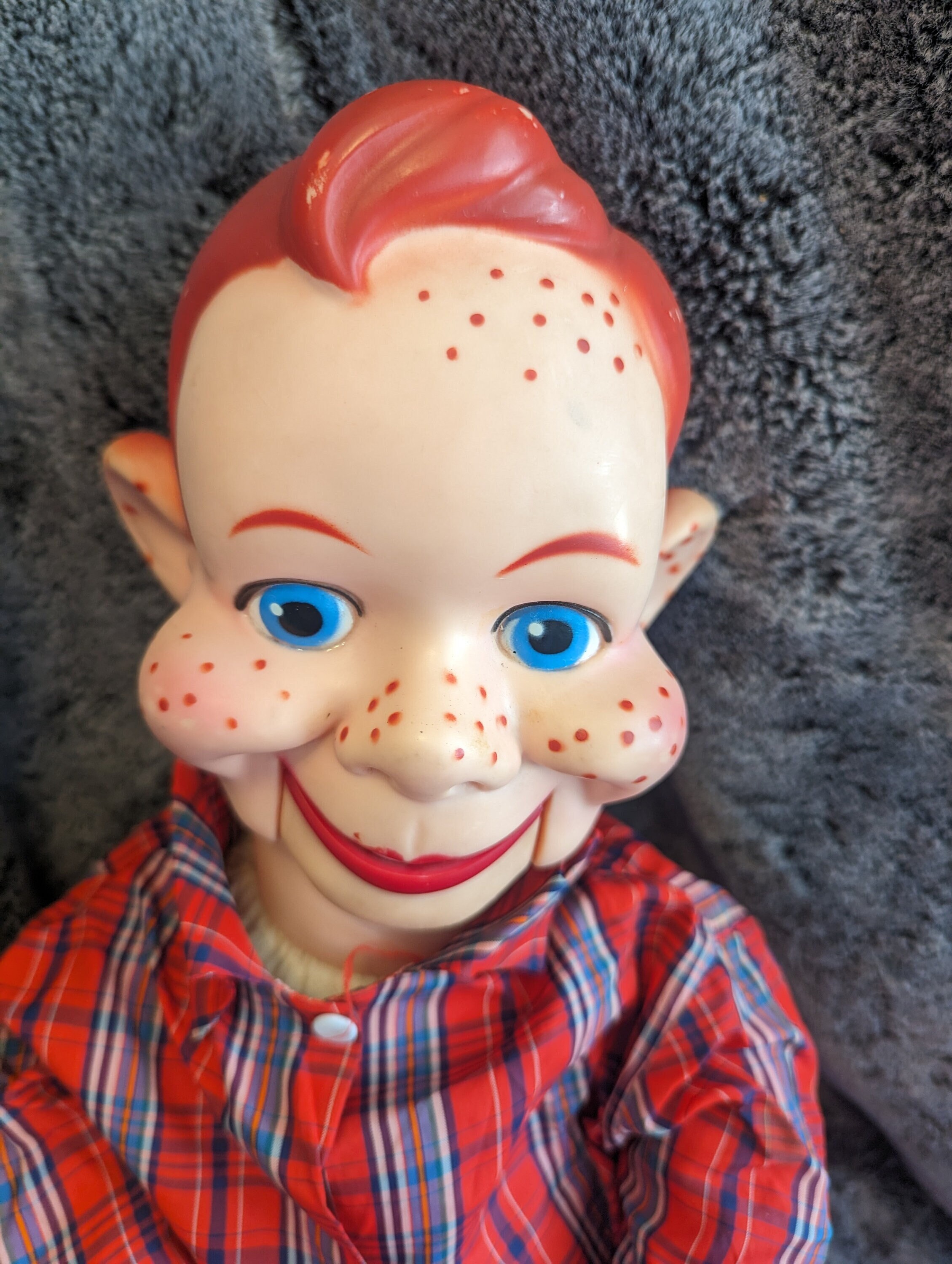 Vintage 1972 Eeegee Howdy Doody Ventriloquist Dummy Doll With Working Mouth. Missing Original Clothes and Boots. Etsy