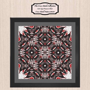 Modèle de point de croix sud-ouest 004.04. Point de croix, point de croix art moderne, point de croix art déco, broderie. La collection point de croix