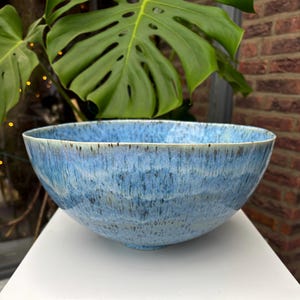 Keramik schalen gross blau