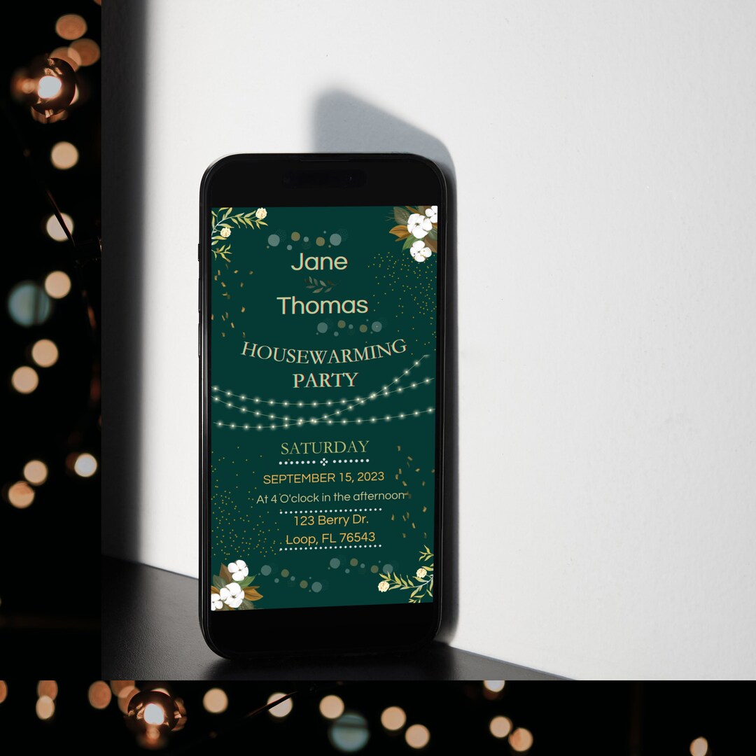Editable Instant Digital Download Housewarming Invitation - Etsy