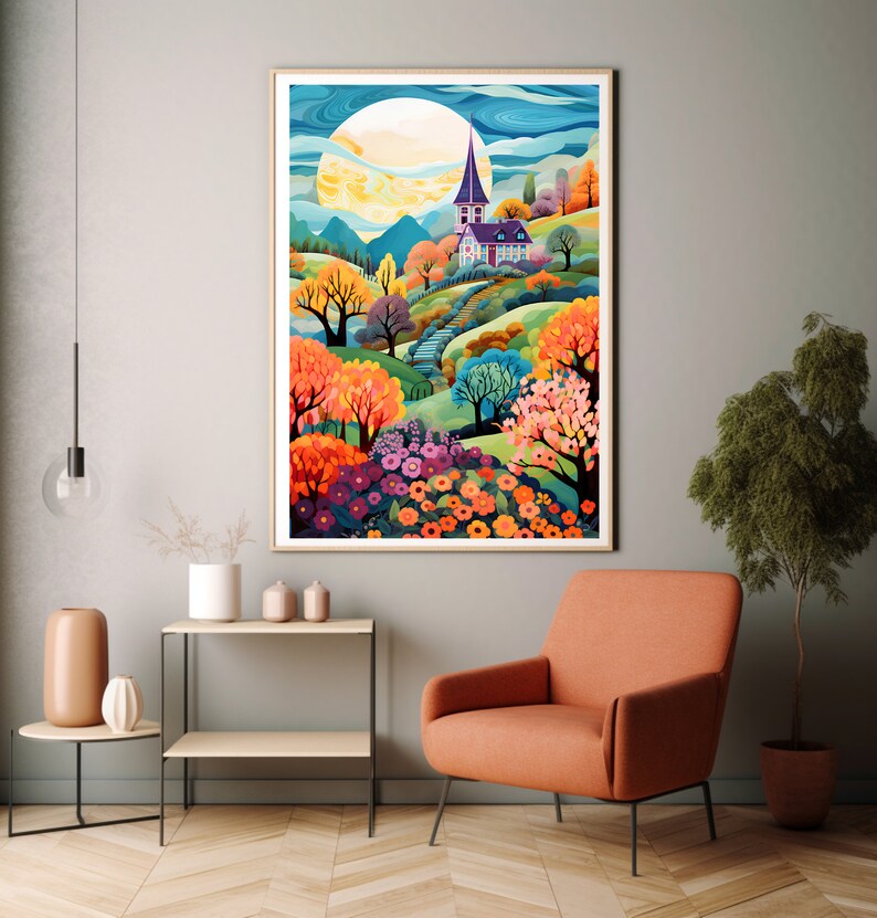 CIRABKY Blumen-Wandbild Auf Leinwand – 50,8 X 101,6 Cm, Weiß Mit Goldenen Akzenten, Für Wohnzimmer & Schlafzimmer