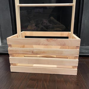 Armario de madera para baby shower, regalo