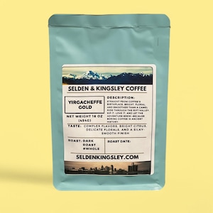Yirgacheffe Gold, Kaffeebohnen aus Yirgacheffe, Äthiopien