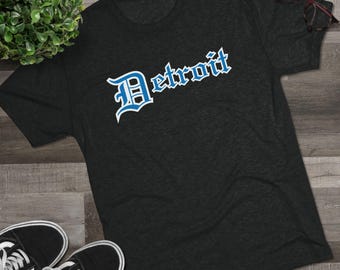 Detroit Pride Unisex Tee, Olde English D City Pride Shirt, Detroit Sports Fan Apparel, Detroit Love Graphic Tee, Motor City T-Shirt