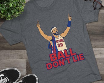Rasheed Wallace 'Ball Don't Lie' Tee, Pistons Fan Apparel