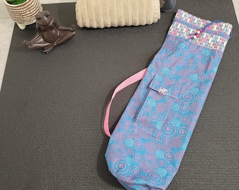 Yogatasche, Yogamattentasche, Handgenähte Yogamattentasche, Yogamattentasche aus Baumwolle, Yogatasche aus Baumwolle, Yogatasche aus Baumwolle, Yogatasche aus Baumwolle