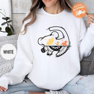 Disney Lion King Sweatshirt, Animal Kingdom Sweatshirt, Simba Hoody, Retro Lion King Sweatshirt, Disney Sweatshirts, Couple Lion King Hoodie
