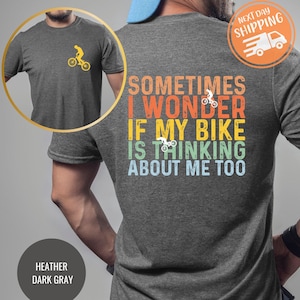 Chemise de vélo, T-shirt de cyclisme pour homme, Cadeau pour papa cycliste, Grand-père cycliste cycliste, Cadeau vélo, Amateur de vélo, Vêtements de vélo, VTT
