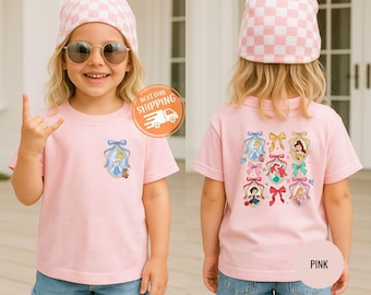 Disney Princess Kids Shirt, Princess Squad Toddler TShirt, Girl Birthday Outfit, Disney Princess Lovers Shirt, Magic Kingdom Tee