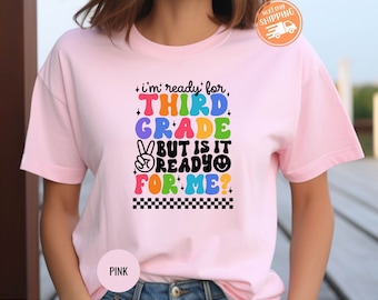 小学3年生Tシャツ、新学期Tシャツ、こんにちは小学3年生Tシャツ