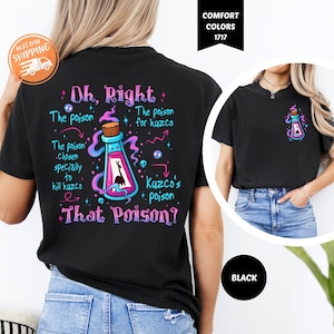 Comfort Colors® Vintage Oh Right That Poison Llama Poison For Kuzco Shirt, The Emperor&#39;s New Groove Disney Shirt, Disneyland Shirt