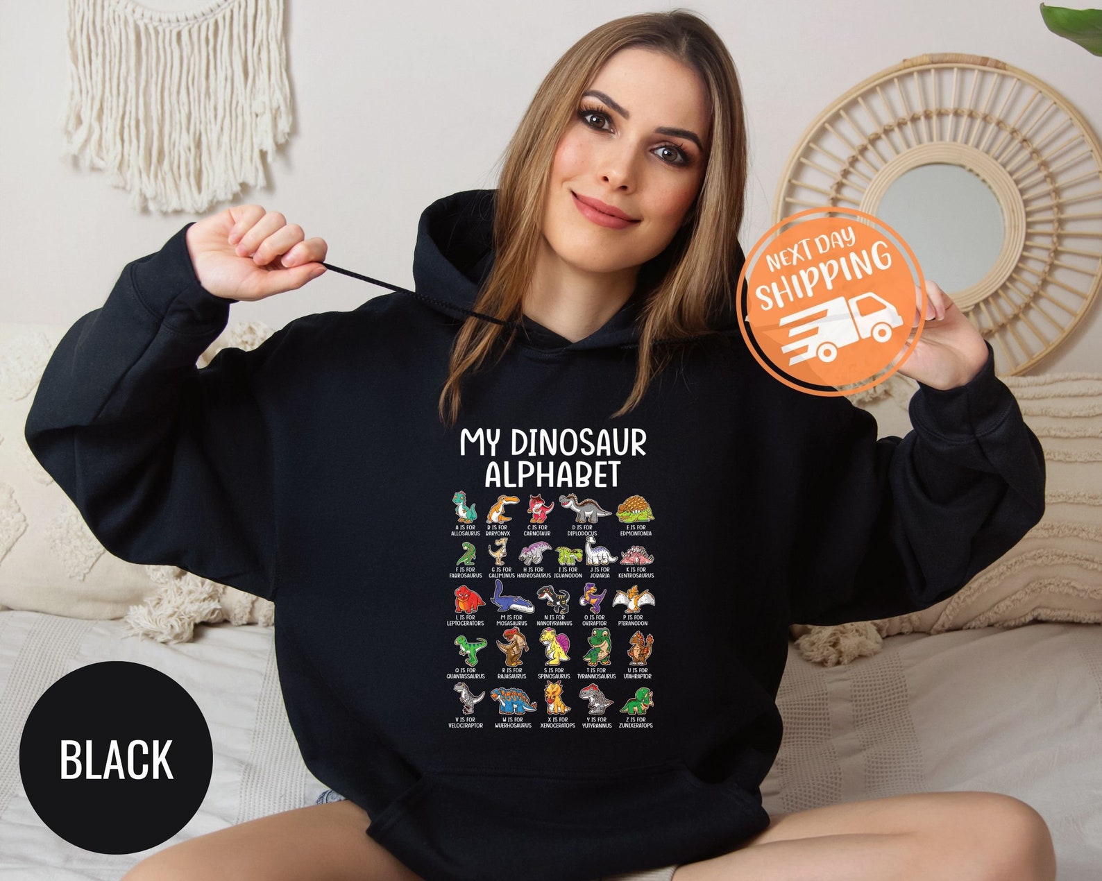 My Dinosaurs Alphabet Kids Shirt, Types of Dinosaurs Alphabet, Rex ...