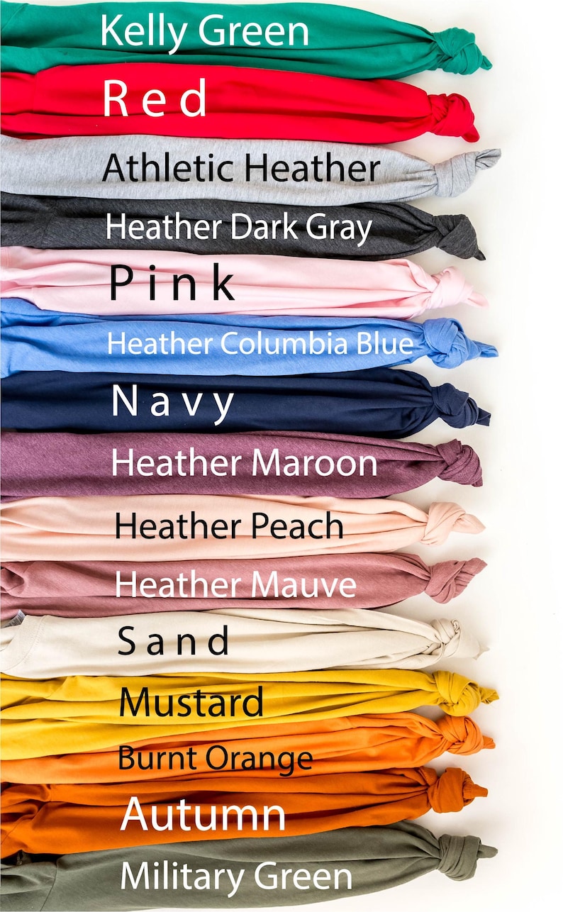 a large group of different colored shirts