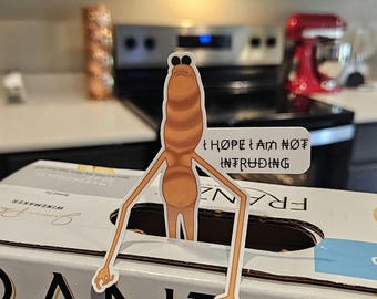 Marcus Jimbo James VRchat Sticker l Water Resistant Decal Sticker - meme - Laptop Sticker - Water Bottle Sticker - viral meme - tiktok