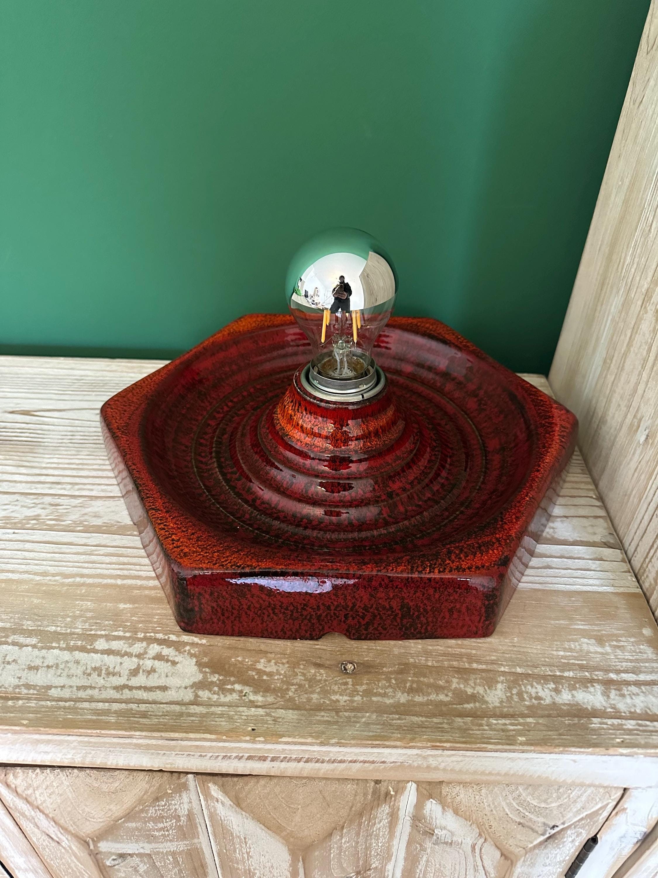 Vintage red lighter - Etsy.de Vintage red lighter - Etsy.de