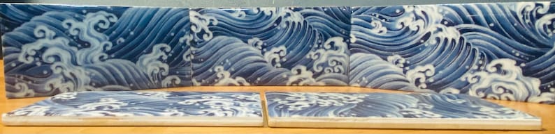 Wave Theory Tile - Etsy