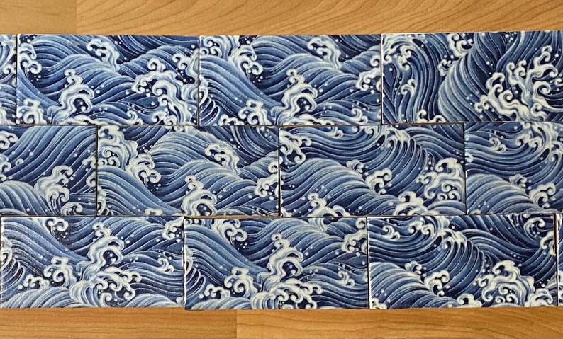 Wave Theory Tile - Etsy