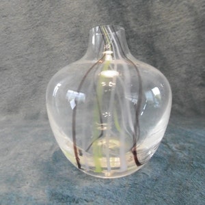 Caithness Oban Striped Glass Vase