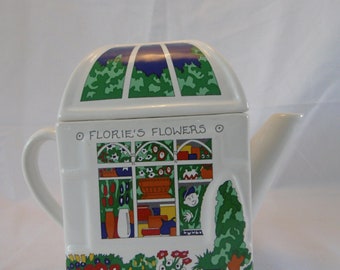 Wade "English Life" Teapot designed by Barry Smith and Barbara Wooten - 1970s