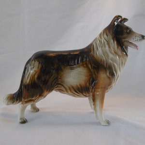 Lovely Collie/Lassie Statue 1950s