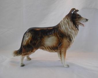 Lovely Collie/Lassie Statue 1950s