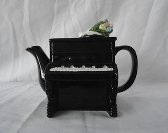 Novelty Piano Teapot 1980s