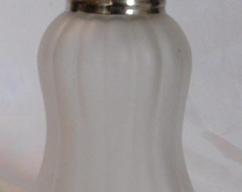 Bolsita de vidrio esmerilado estilo vintage, botella estilo Youth-Dew de Estée Lauder