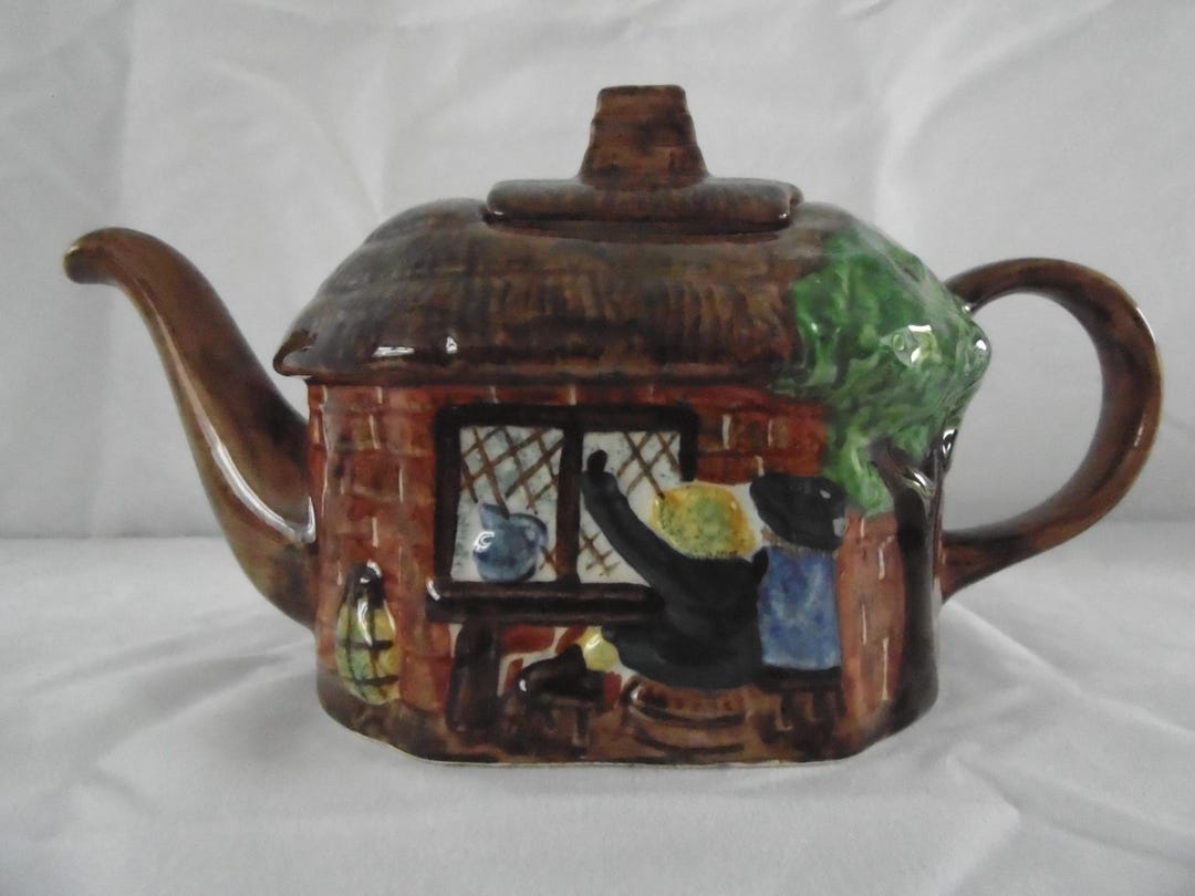 Tony Woods Cottage Teapot 1950s - Etsy