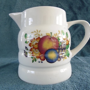 Melba, Staffordshire Custard Jug 1970s