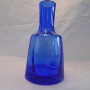 Dartington Crystal Cobalt Blue Vase