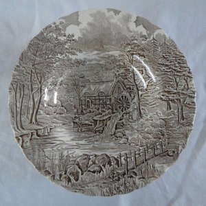 Alfred Meakin &quot;The Mill&quot; Suppenschüsseln x 4 1950er Jahre