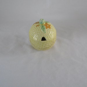 Flower decorated sugar bowl 1940s