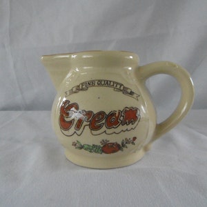 Ceramic Cream Jug 1960s