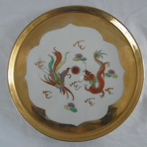 Japanese Phoenix Plate/Tray 1930s
