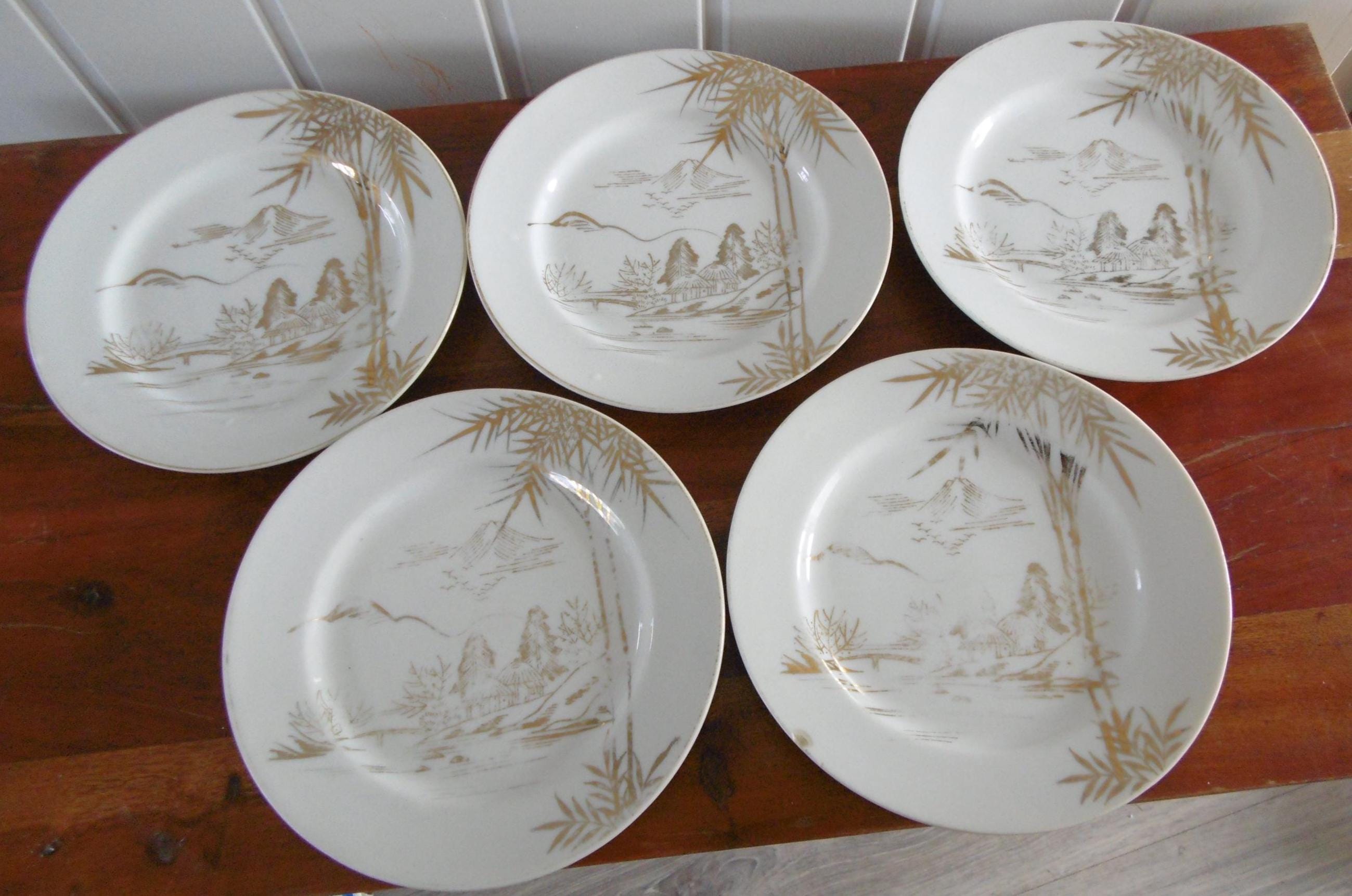 Japanese Kutani Lithophane Teaset - 16 Piece - 1930s - Etsy Denmark