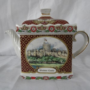 Sadler Windsor Castle Teapot - Etsy