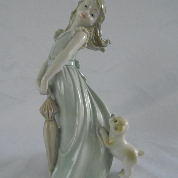 Beautiful Lady Figurine - Shudehill, 1980s