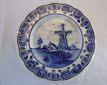 Horloge Delft NKi Origineel Hollands Handwerk 1980