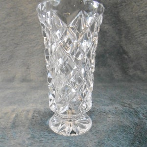 Crystal Bud Vase 1960s