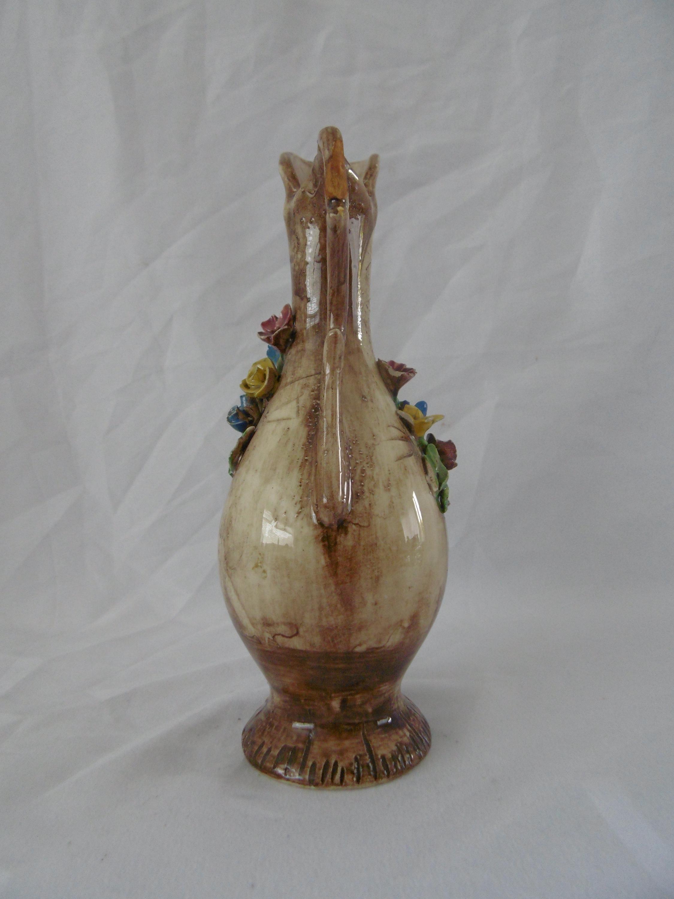 カポディモンテ バロック様式の花飾り付き水差し 1950 年代 - Etsy 日本